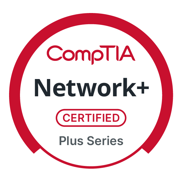 CompTIA N+ Certification Badge